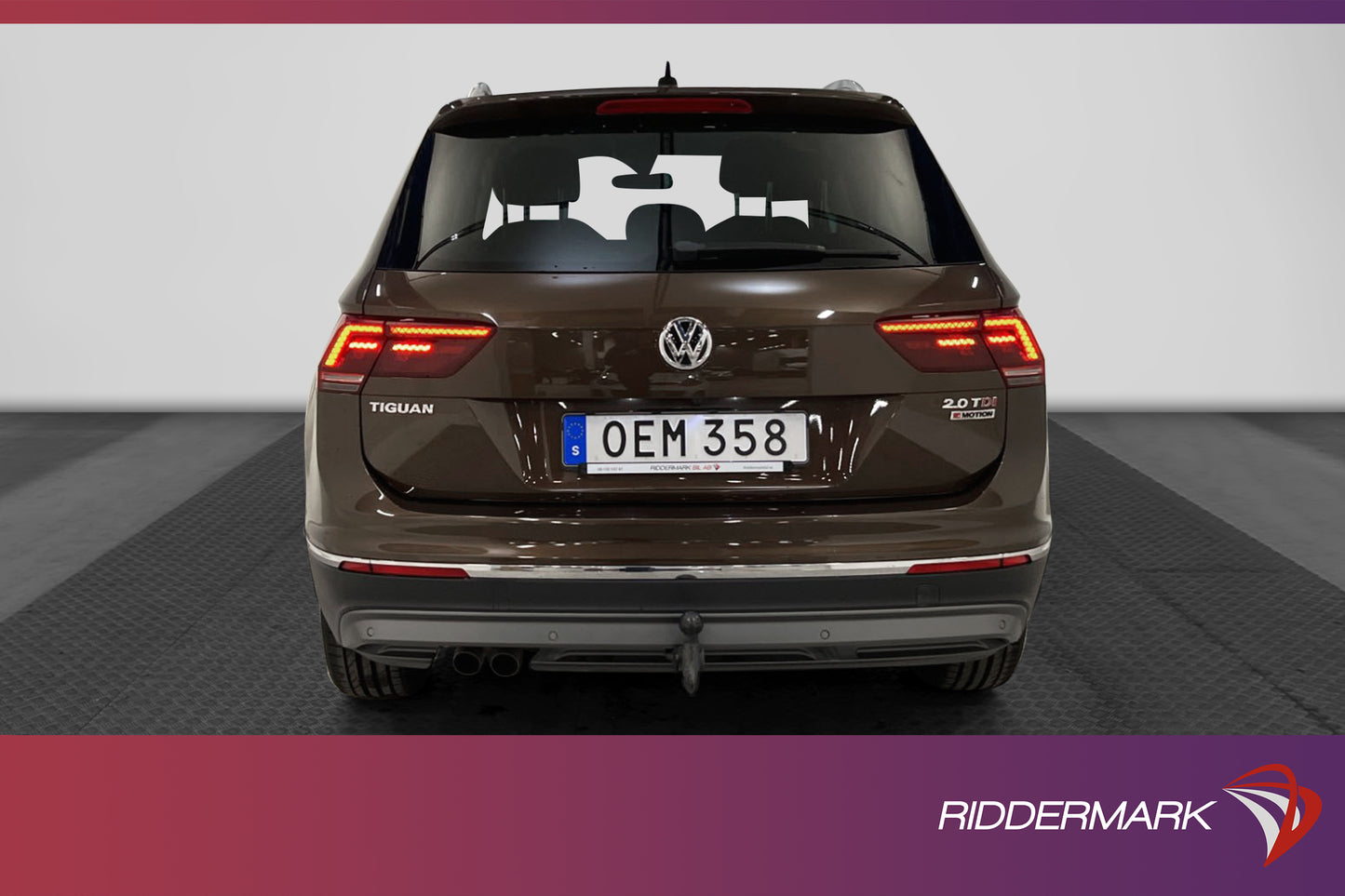 Volkswagen Tiguan 2.0TDI 4M 190hk D-värm Drag Cockpit Navi