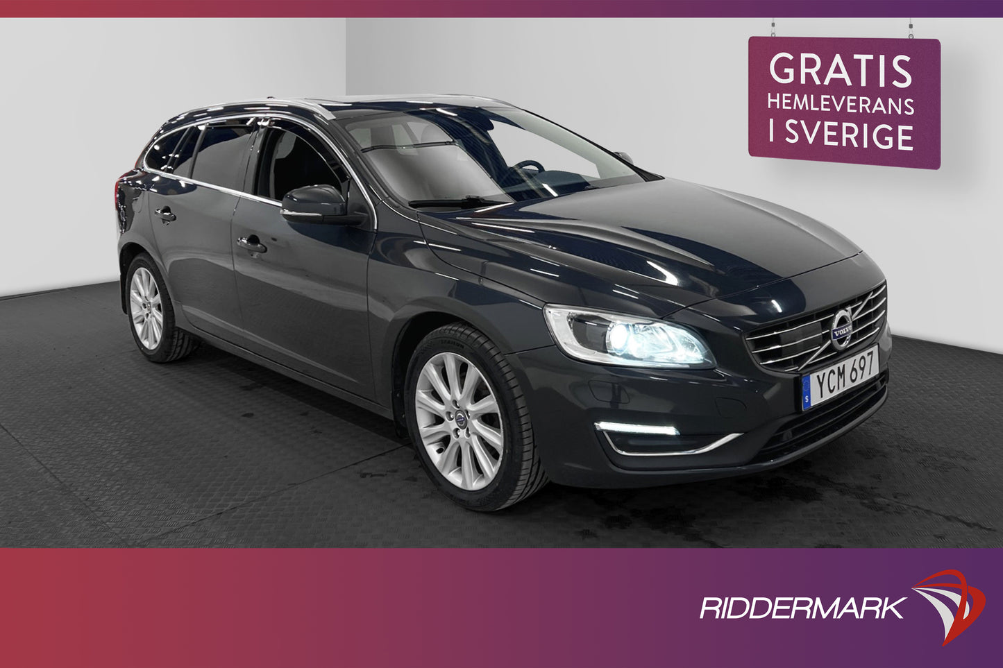 Volvo V60 D4 190hk Summum VOC Taklucka Värmare Navi BLIS