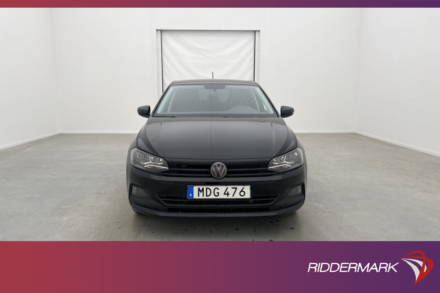 Volkswagen Polo 1.0 TSI 95hk Svart-optik Bluetooth Välservad