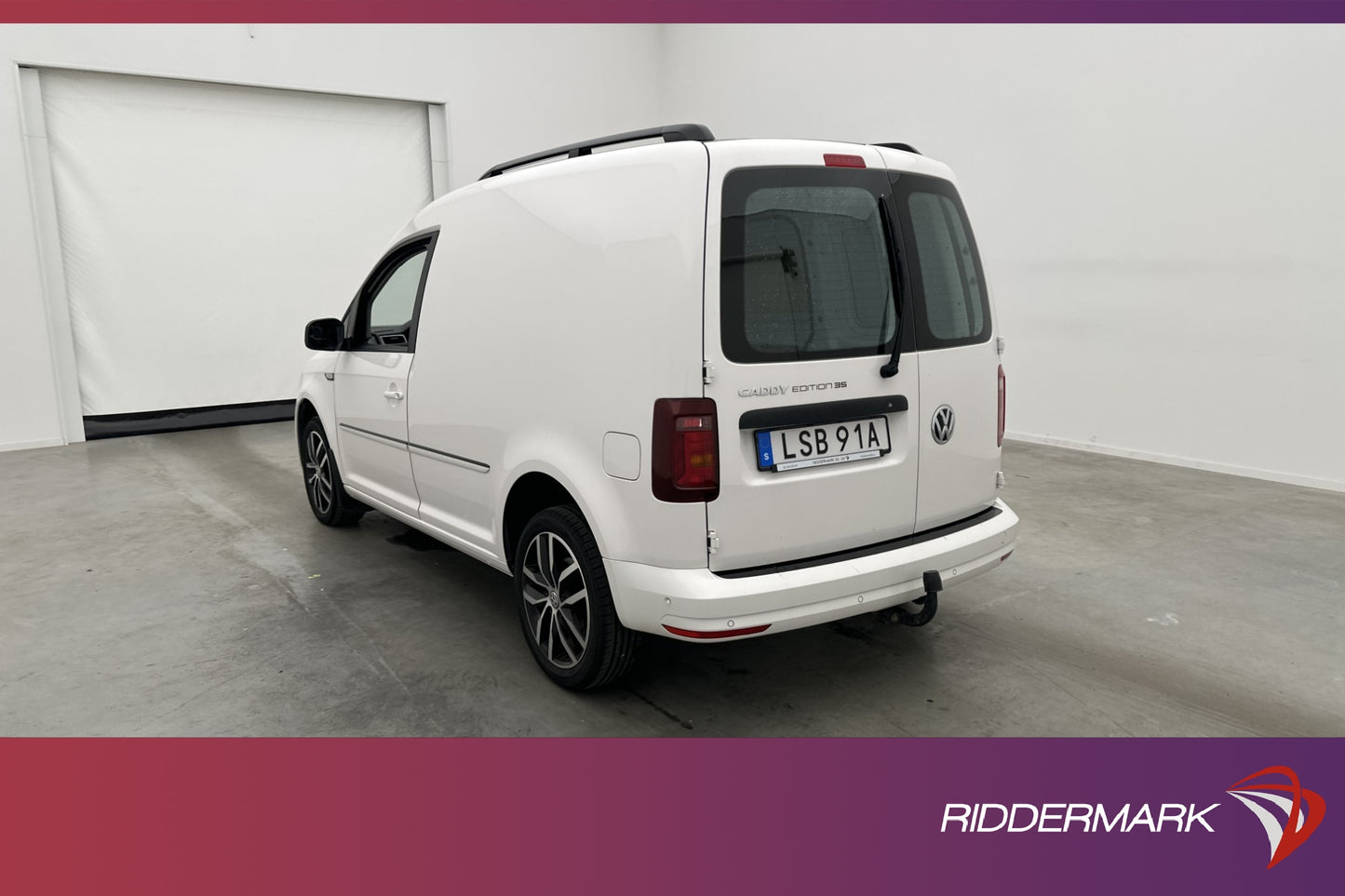 Volkswagen Caddy Edition35 Värmare Dragkrok Rails PDC Moms