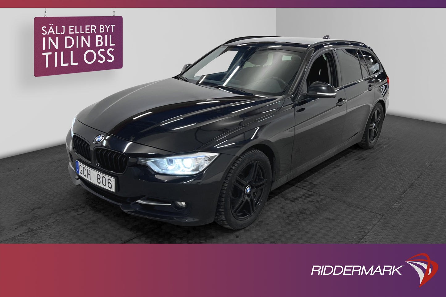 BMW 328 i Touring 245hk Sport line HiFi Navi Sensorer Drag