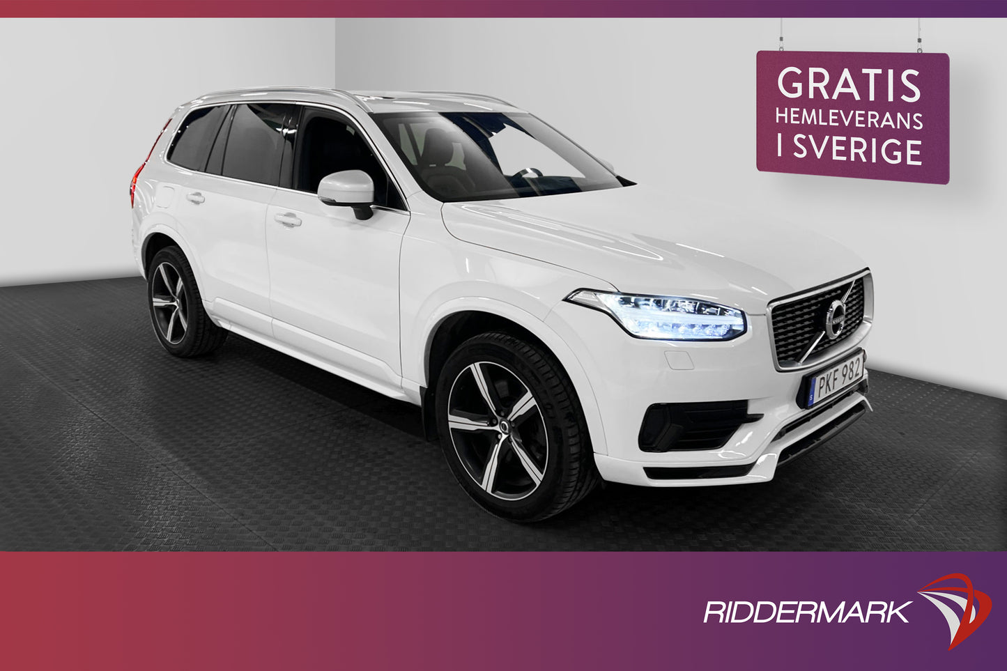 Volvo XC90 T8 TwEn AWD 407hk R-Design Pano Drag BKamera