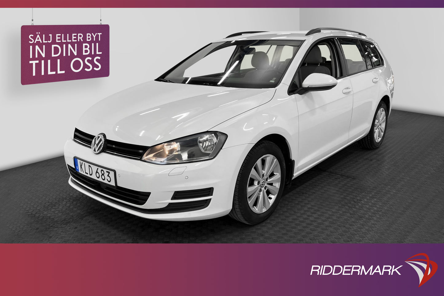 Volkswagen Golf 1.6 TDI 105hk Backkamera Dragkrok 3.5L/Mil