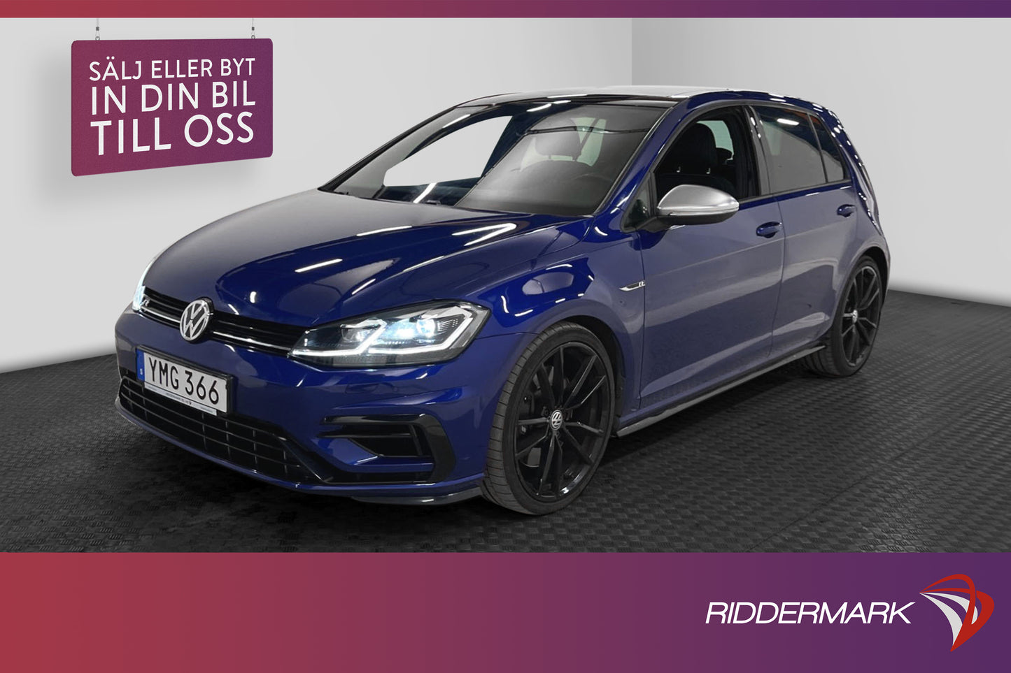 Volkswagen Golf R 2.0 4M 310hk Cockpit Skinn Taklucka Kamera