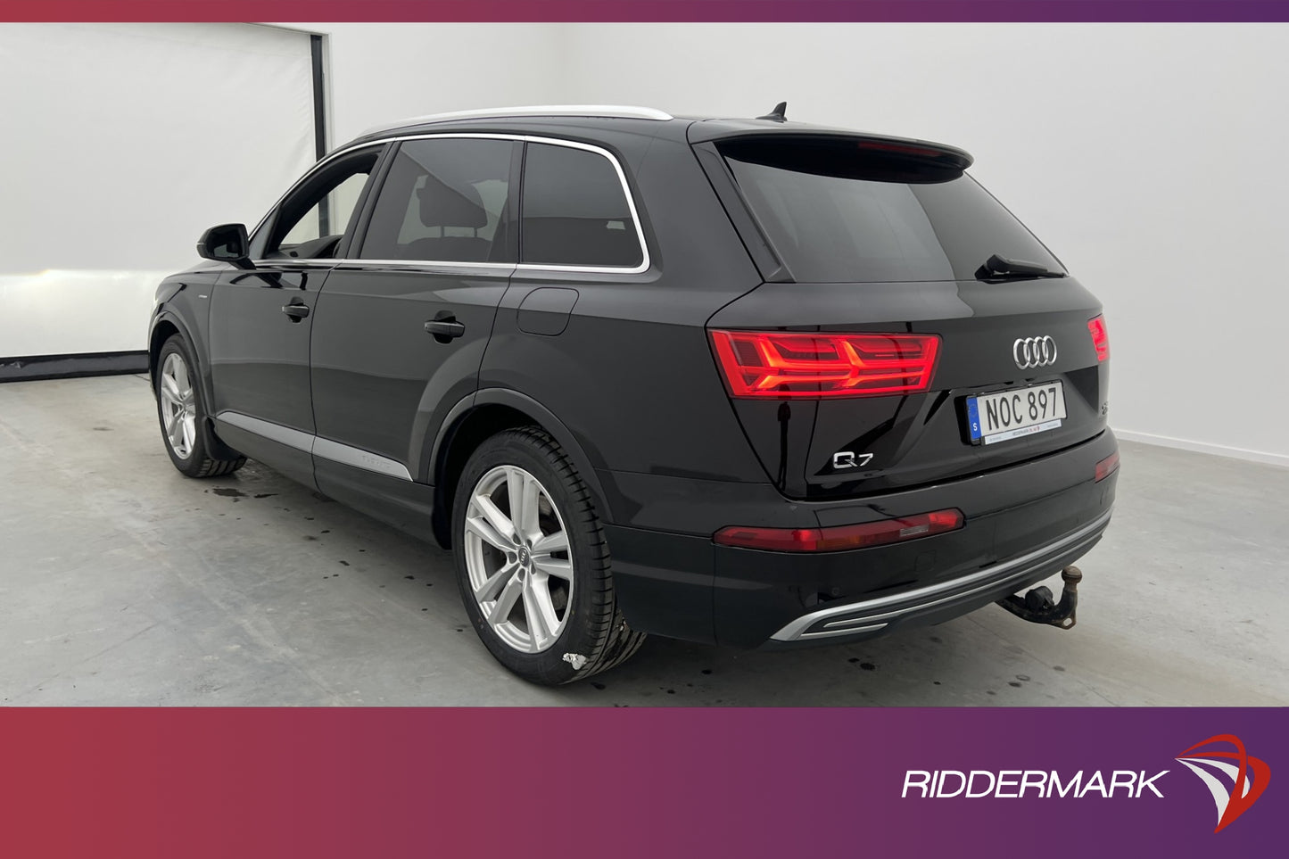 Audi Q7 e-Tron quattro 373hk S-Line Pano BOSE Luftfjädring