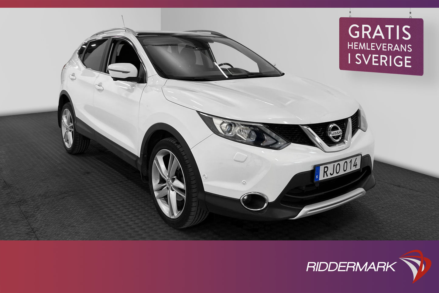 Nissan Qashqai Tekna Pano Navi 360* Nyservad 115hk