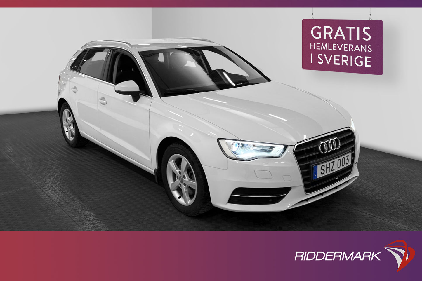 Audi A3 Sportback 1.4 TFSI 125hk 0,49lmil Välservad