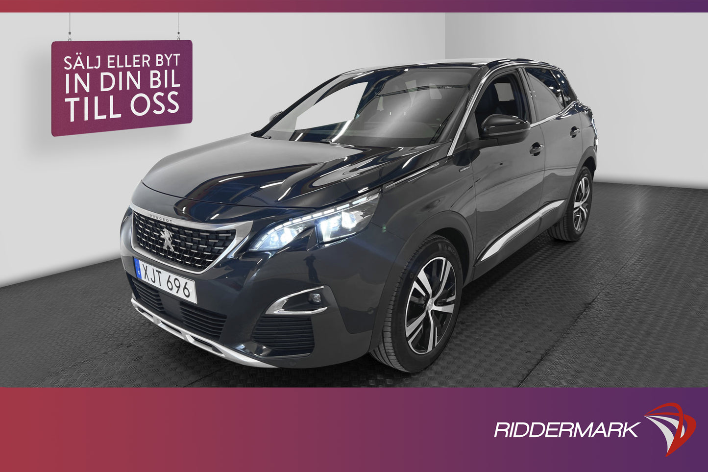 Peugeot 3008 1.6 BlueHDi GT-Line M-Värmare H-Skinn Navi