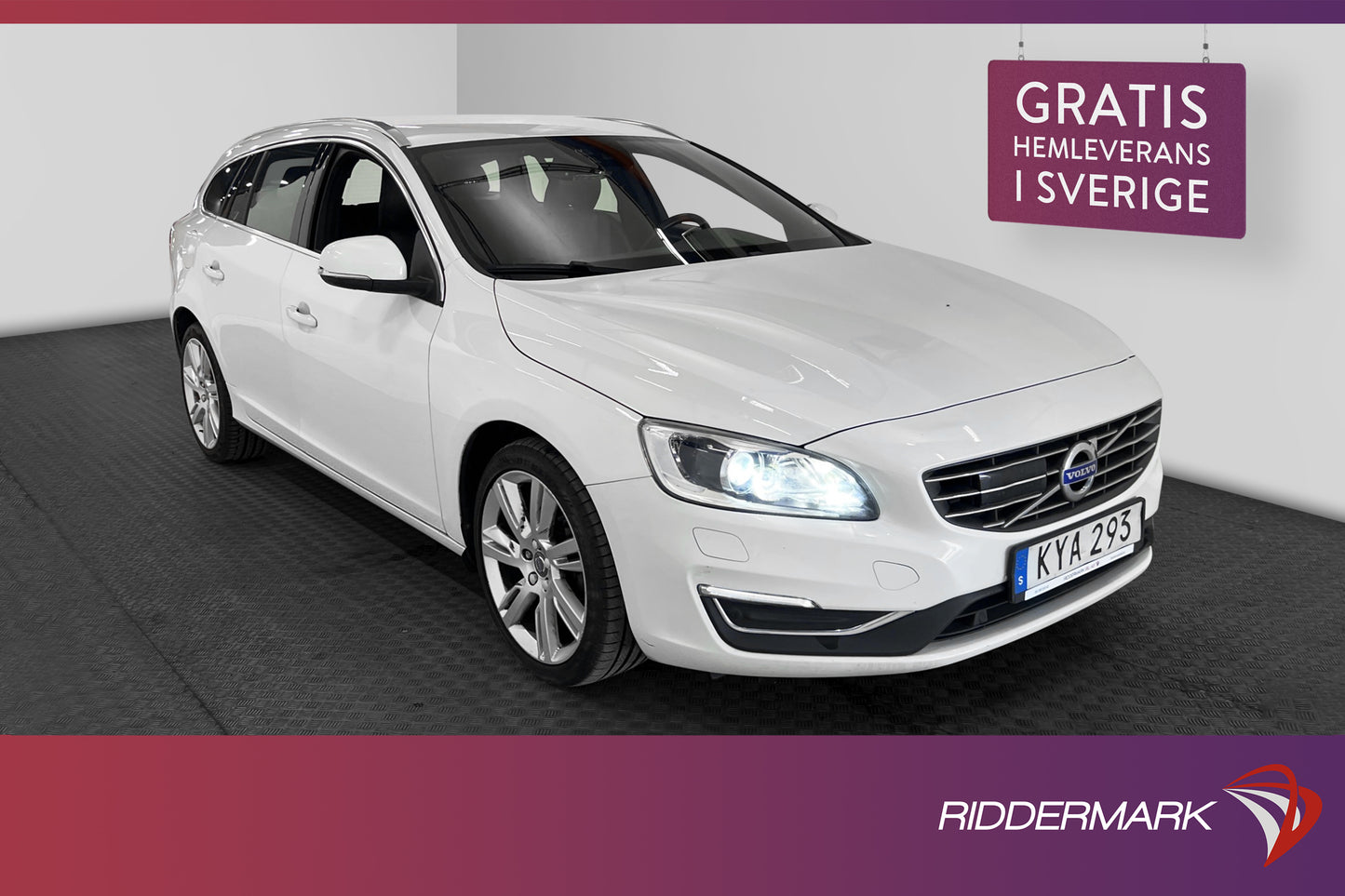 Volvo V60 D4 190hk Summum Navi Skinn Värmare VOC