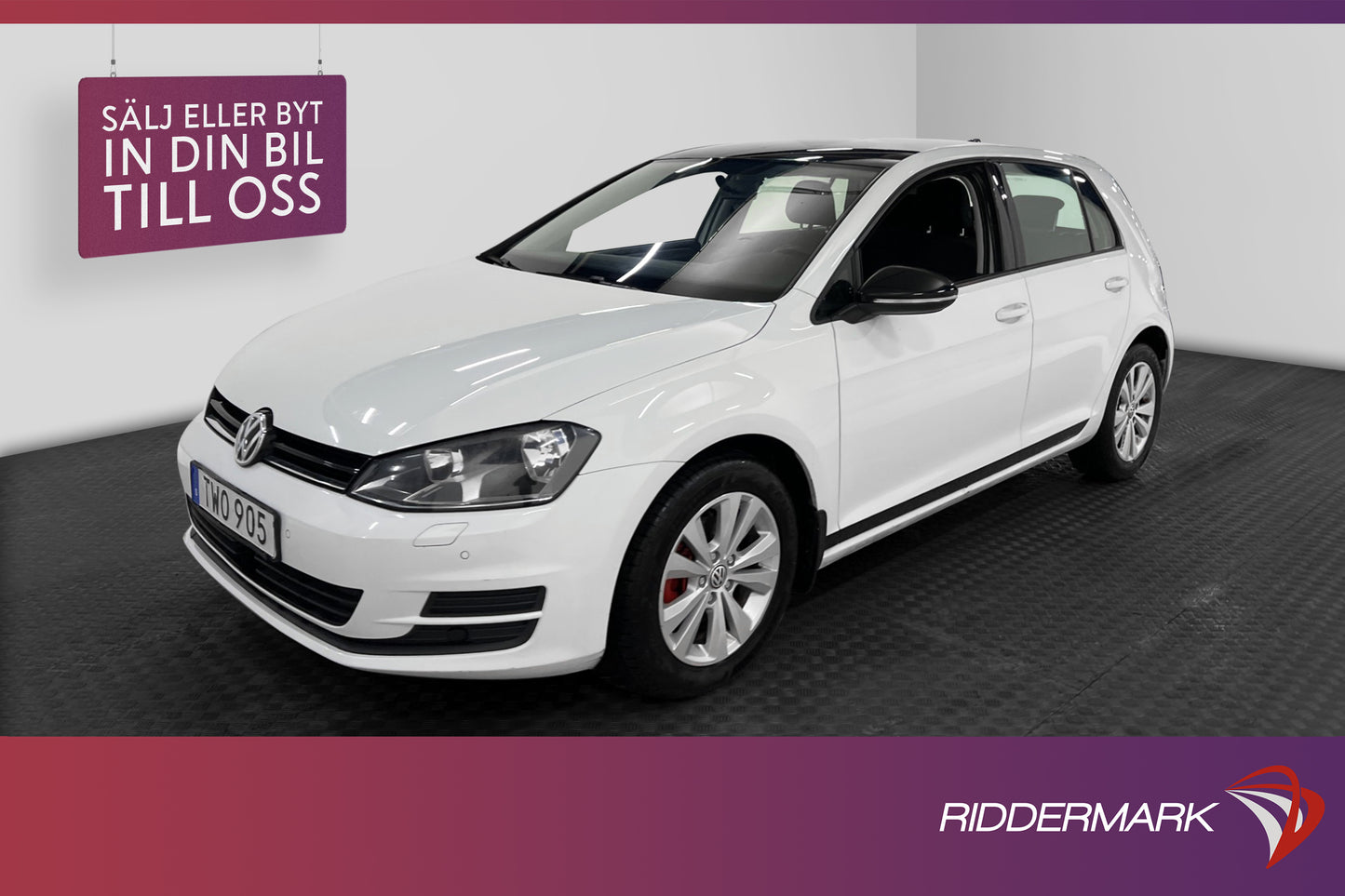 Volkswagen Golf TSI 125hk Comfort Sensorer Välserv 0,52l/mil