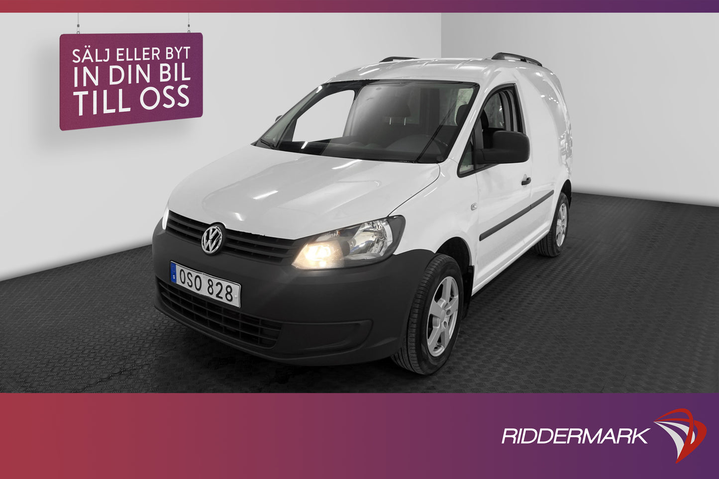 Volkswagen Caddy 1.6TDI 102hk Värmare Dragkrok 1-Ägare