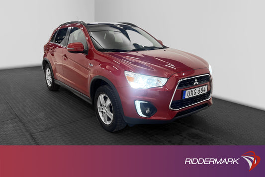 Mitsubishi ASX 2.2 Di-D 4WD 150hk Pano Kamera Navi Skinn