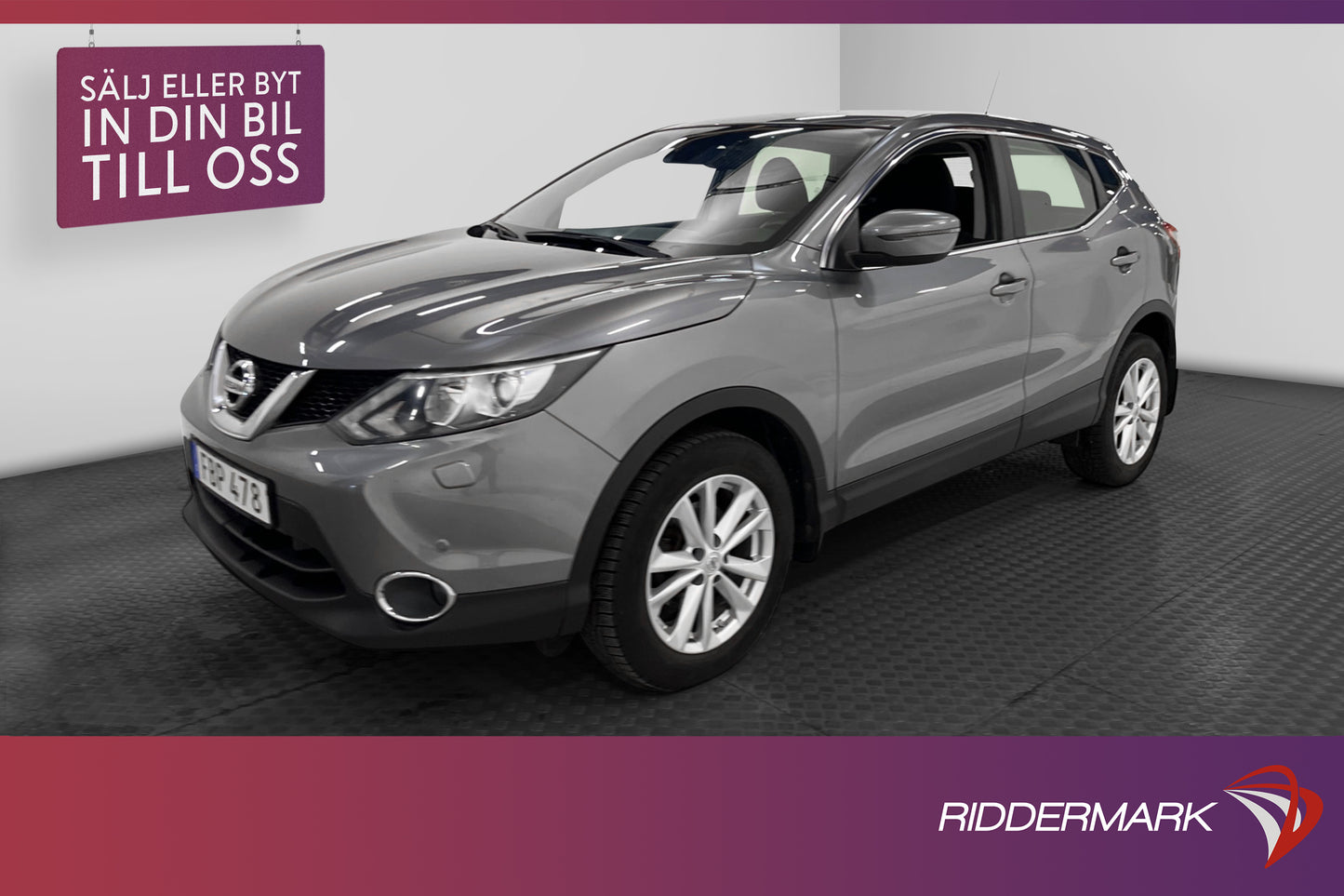 Nissan Qashqai 1.2 DIG-T 115hk Acenta B-Kamera Navi Nyservad