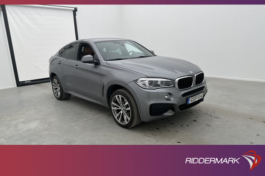 BMW X6 xDrive30d 258hk M-Sport D-Värm B-Kamera Navi HiFi