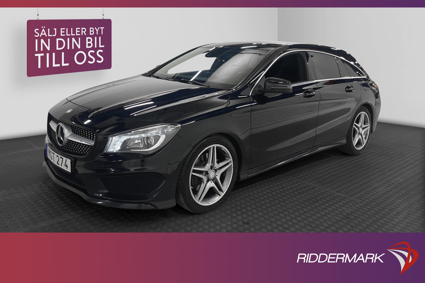 Mercedes-Benz CLA 220 d SB 177hk AMG Pano H/K Kamera Navi