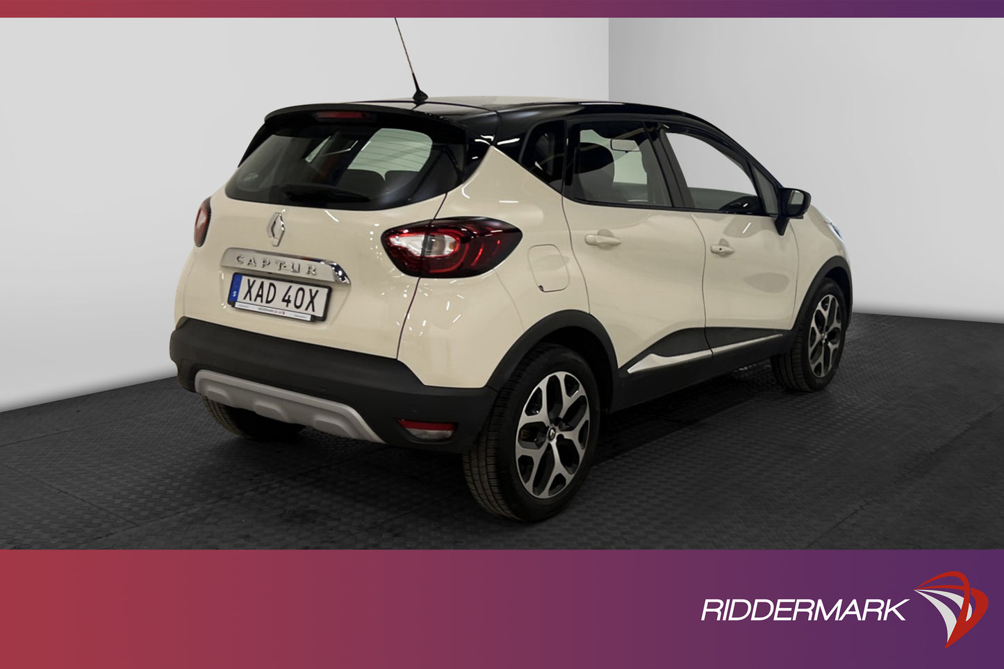 Renault Captur 0.9 TCe 90hk Värmare Kamera Navi Välservad