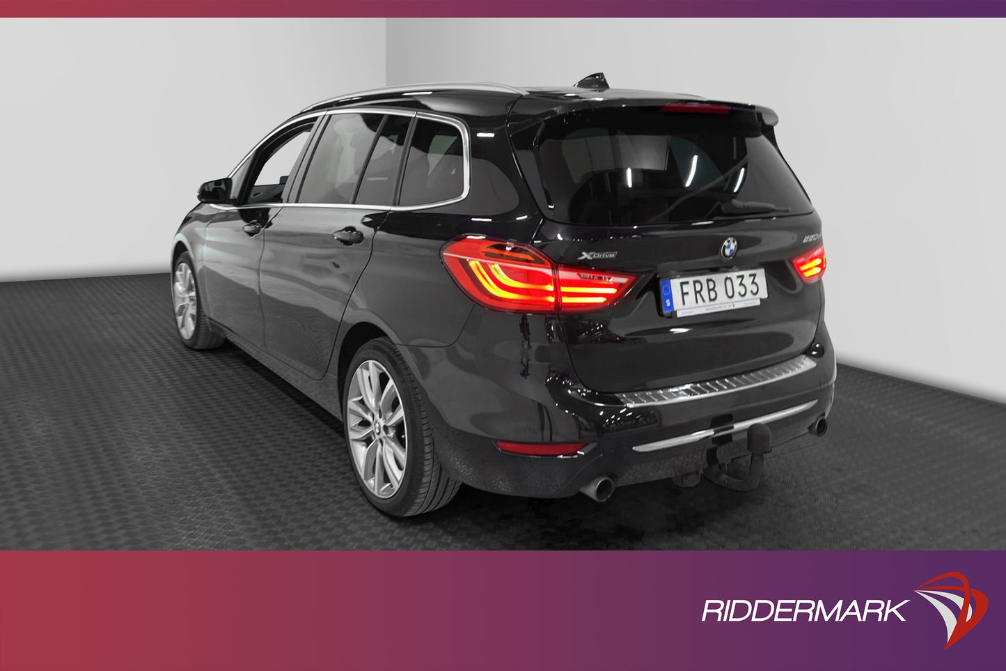 BMW 220d xDrive Gran Tourer 190hk Luxury 7-sits Skinn Pano