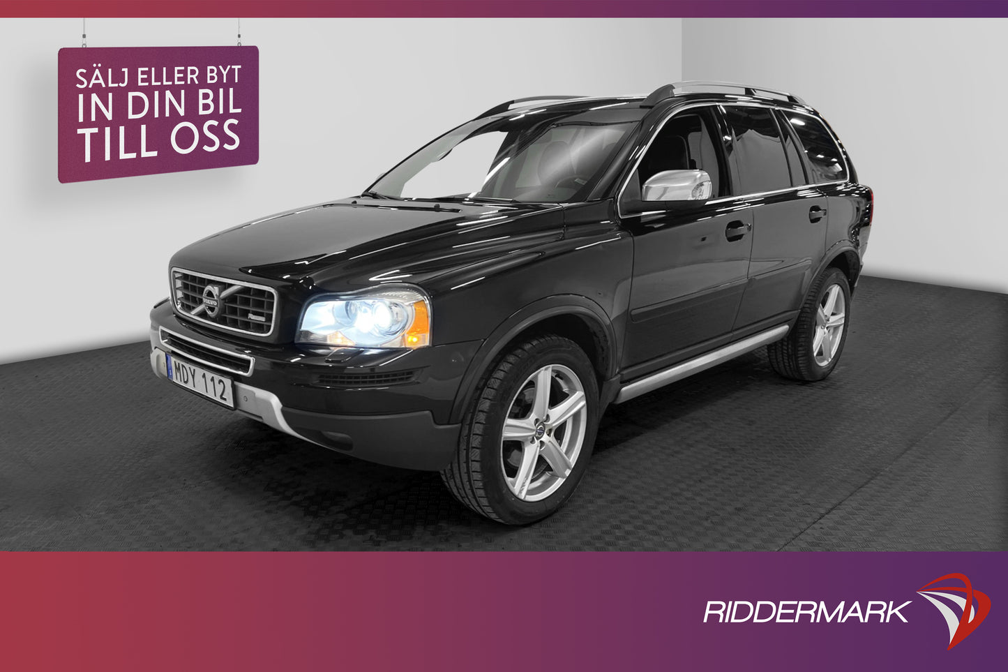 Volvo XC90 D5 AWD 200hk R-Design D-värme Taklucka 7 sits