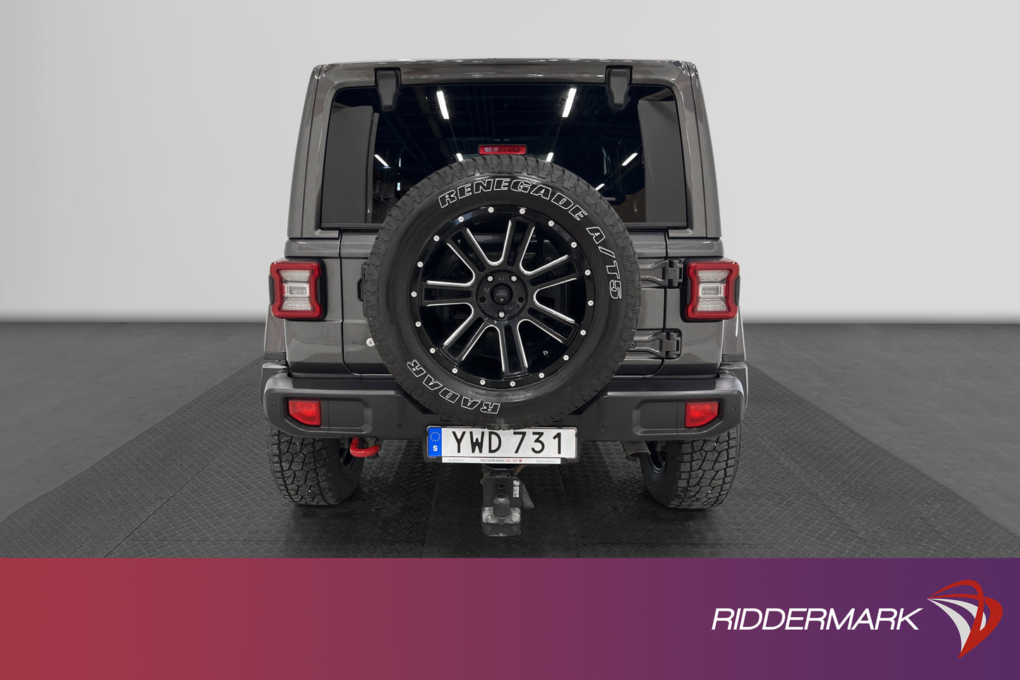 Jeep Wrangler Unlimited 4WD 272hk Rubicon Skinn Backkamera