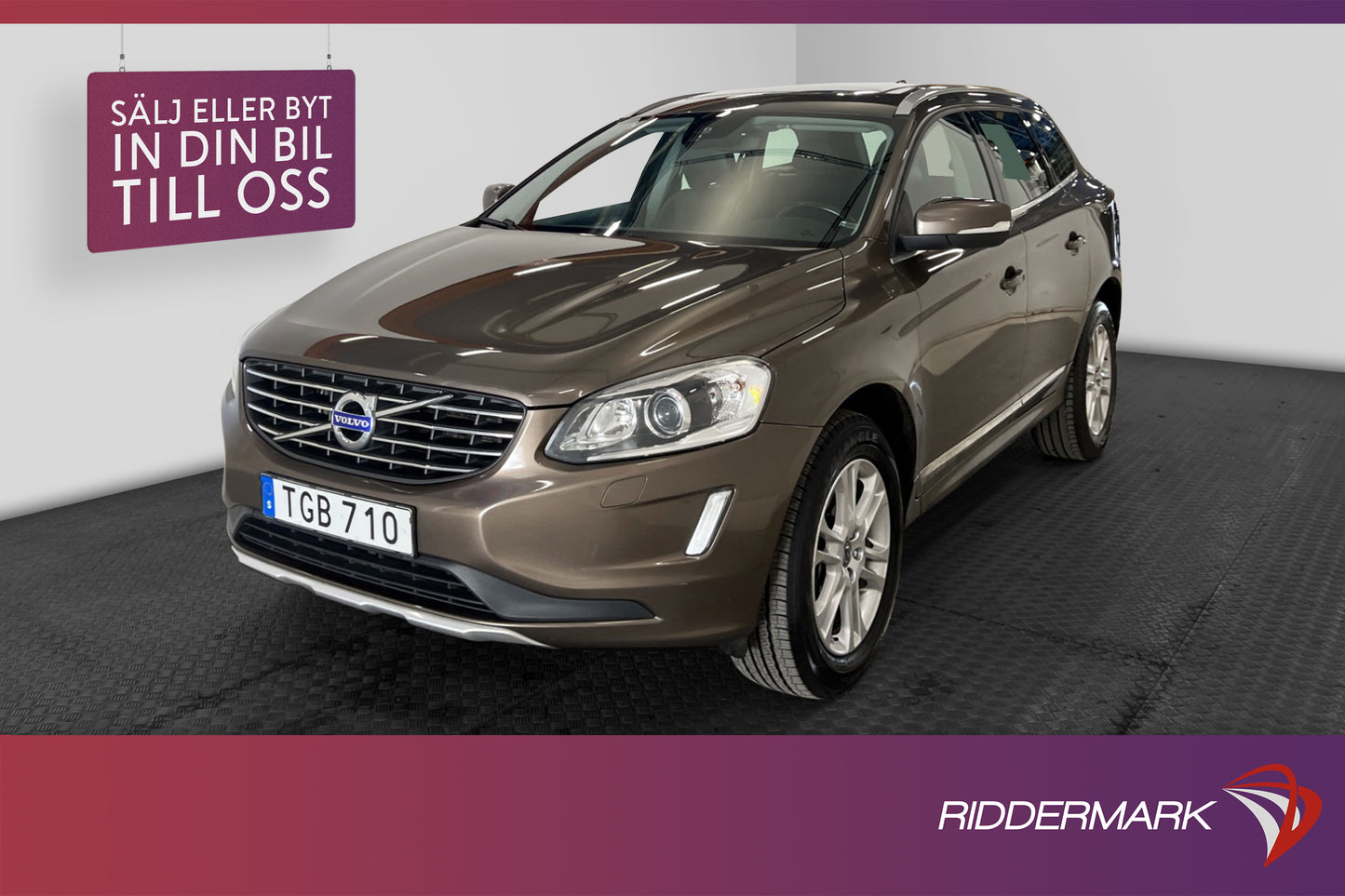 Volvo XC60 D5 215hk AWD Summum Pano D-Värm VOC B-Kamera