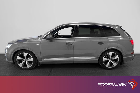 Audi Q7 3.0 TDI V6 quattro S-Line 7-sits Cockpit Bose Luftfj