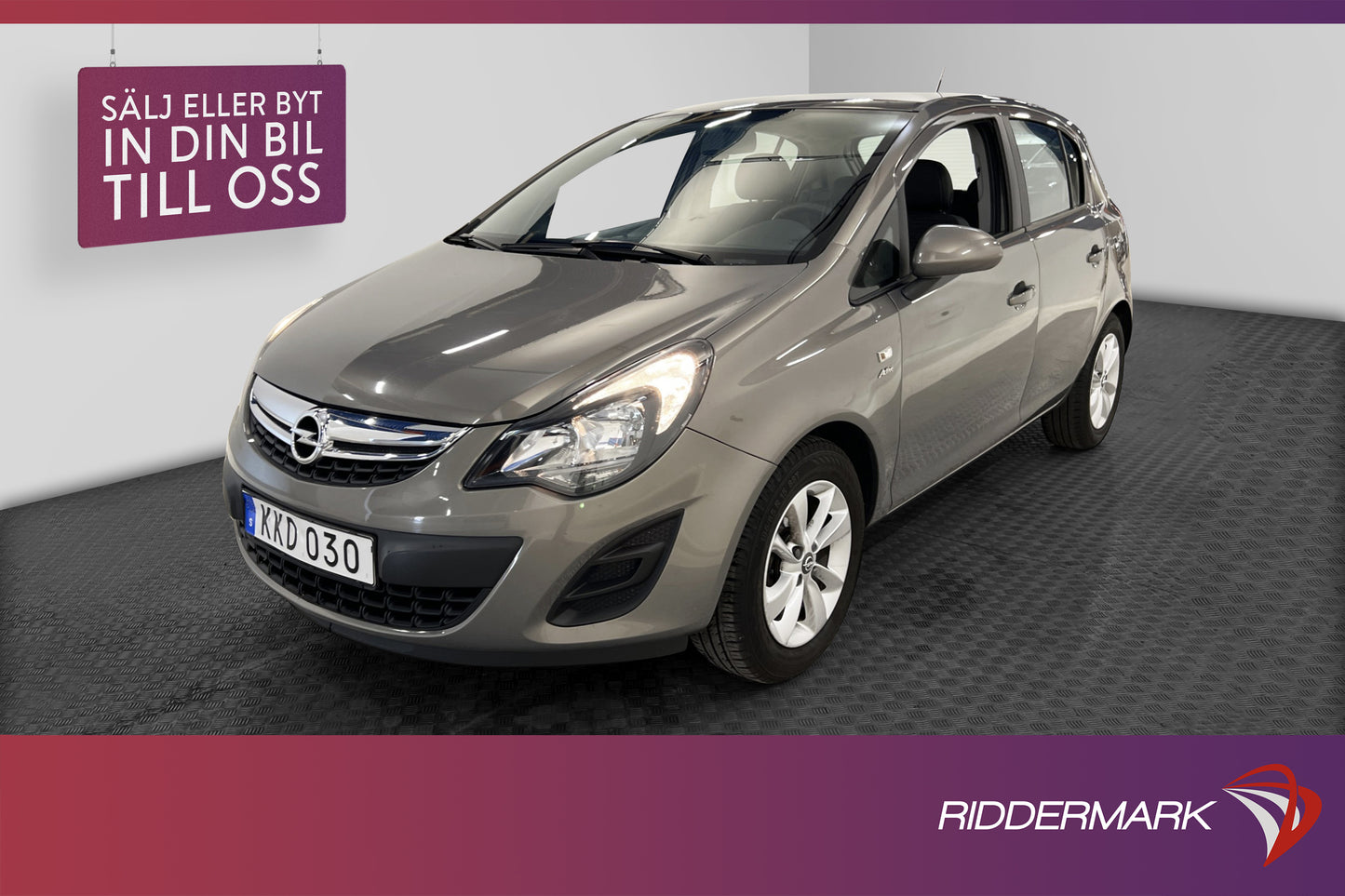 Opel Corsa 1.4 100hk 1152kr Skatt Nyservad Automat