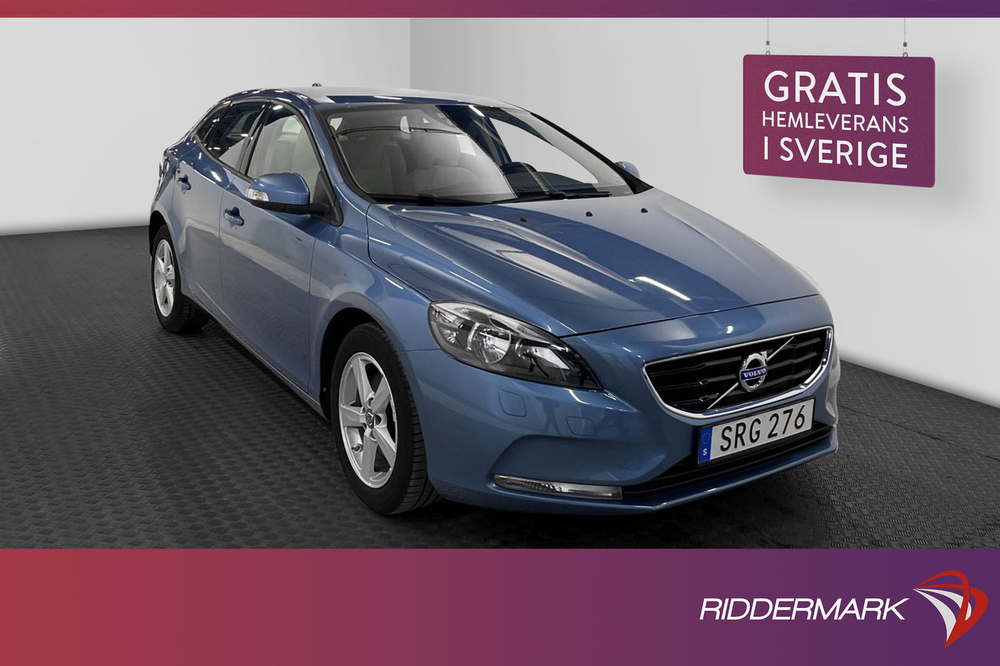 Volvo V40 T3 150hk P-Värmare Skinn Nyservad 0,53l/mil