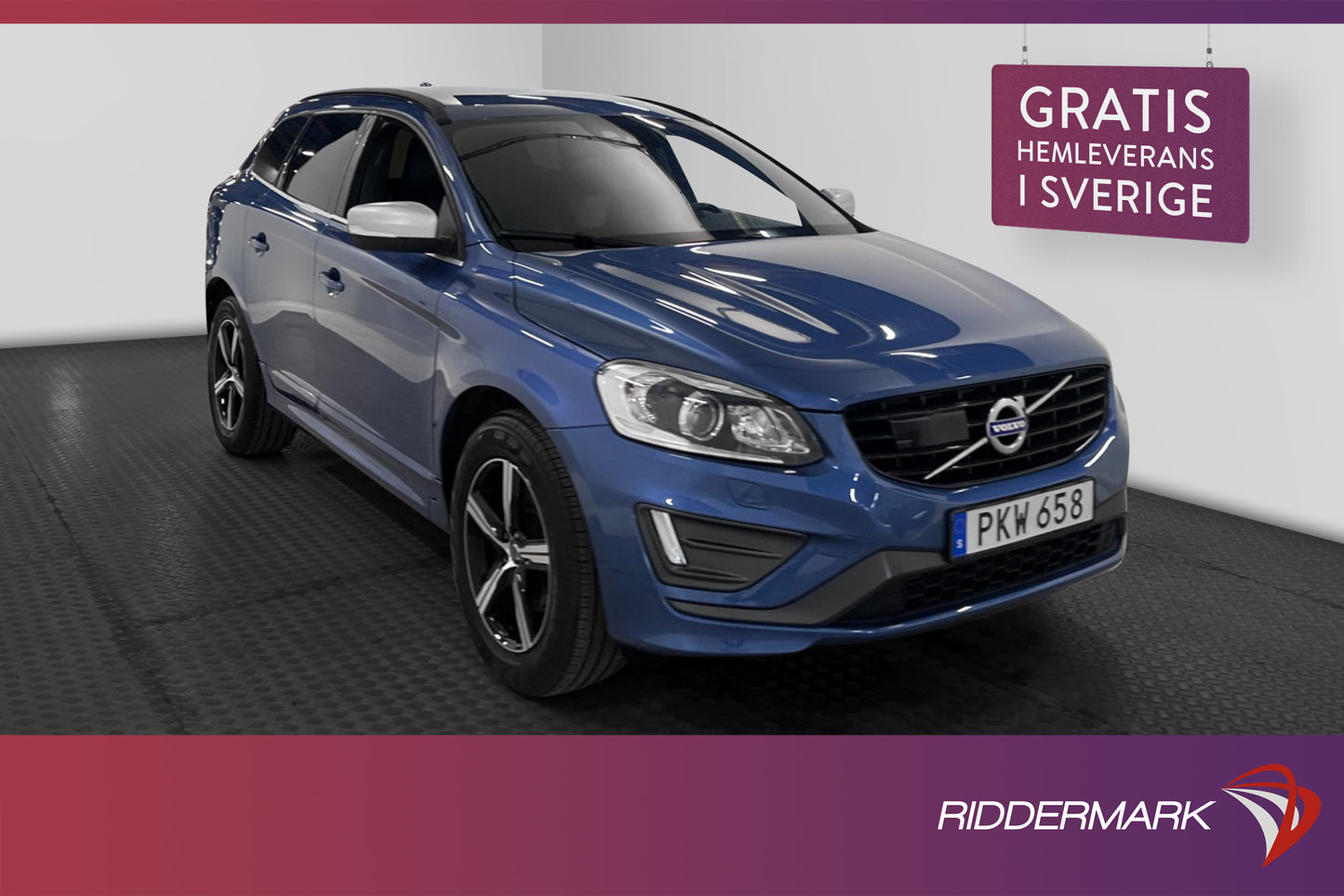 Volvo XC60 D4 AWD 190hk R-Design VOC Navi Drag BLIS