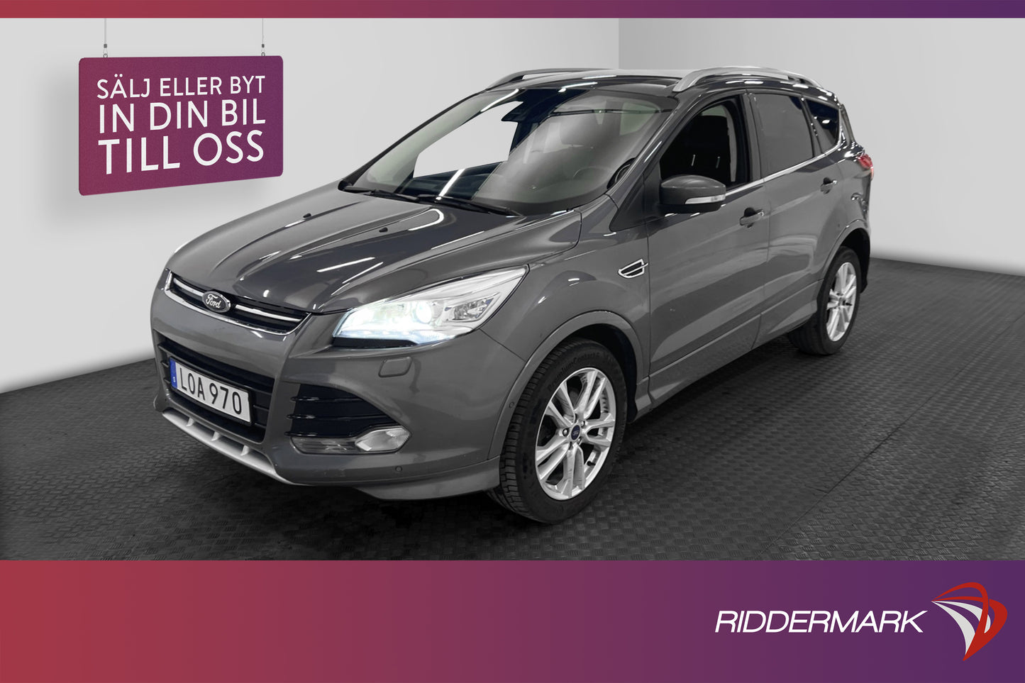 Ford Kuga 2.0 TDCi AWD  Titanium Plus D-värm Halvskinn Drag