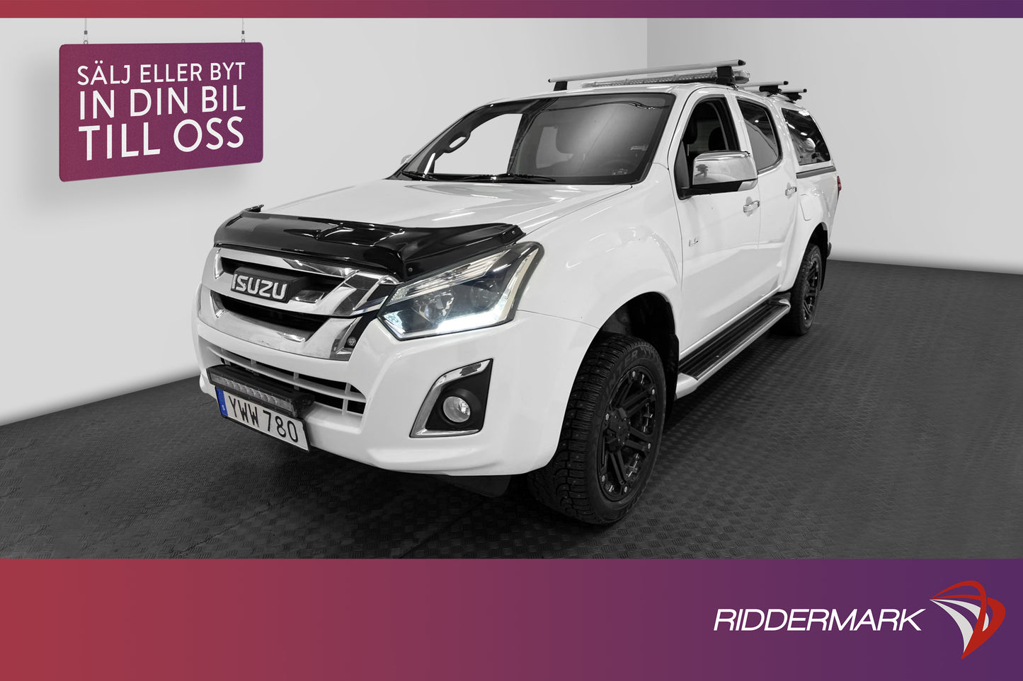 Isuzu D-Max Expert 1.9 4WD Dragkrok Lastsläde Kåpa Moms