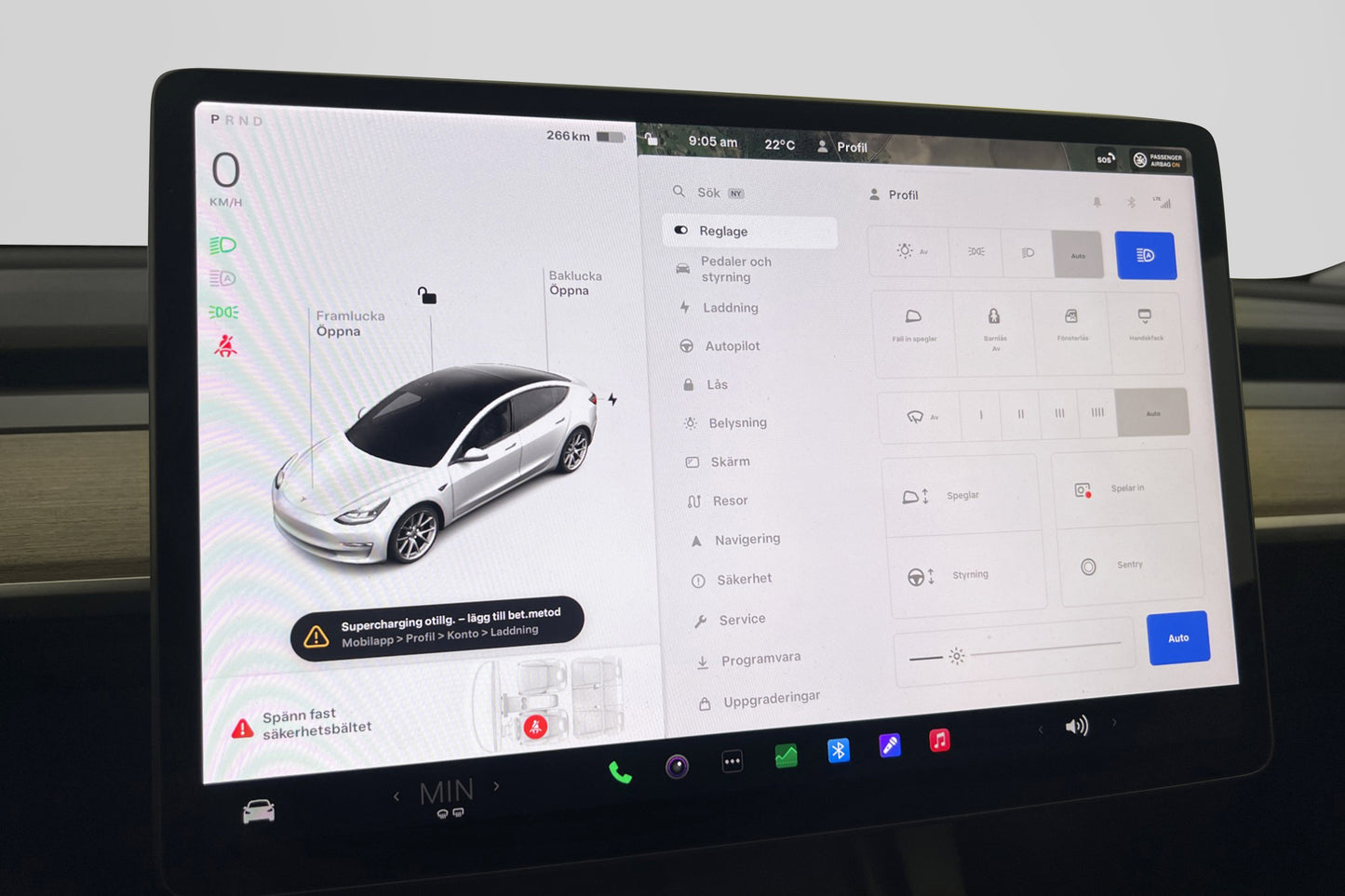 Tesla Model 3 Long Range AWD 440hk Svensksåld Autopilot