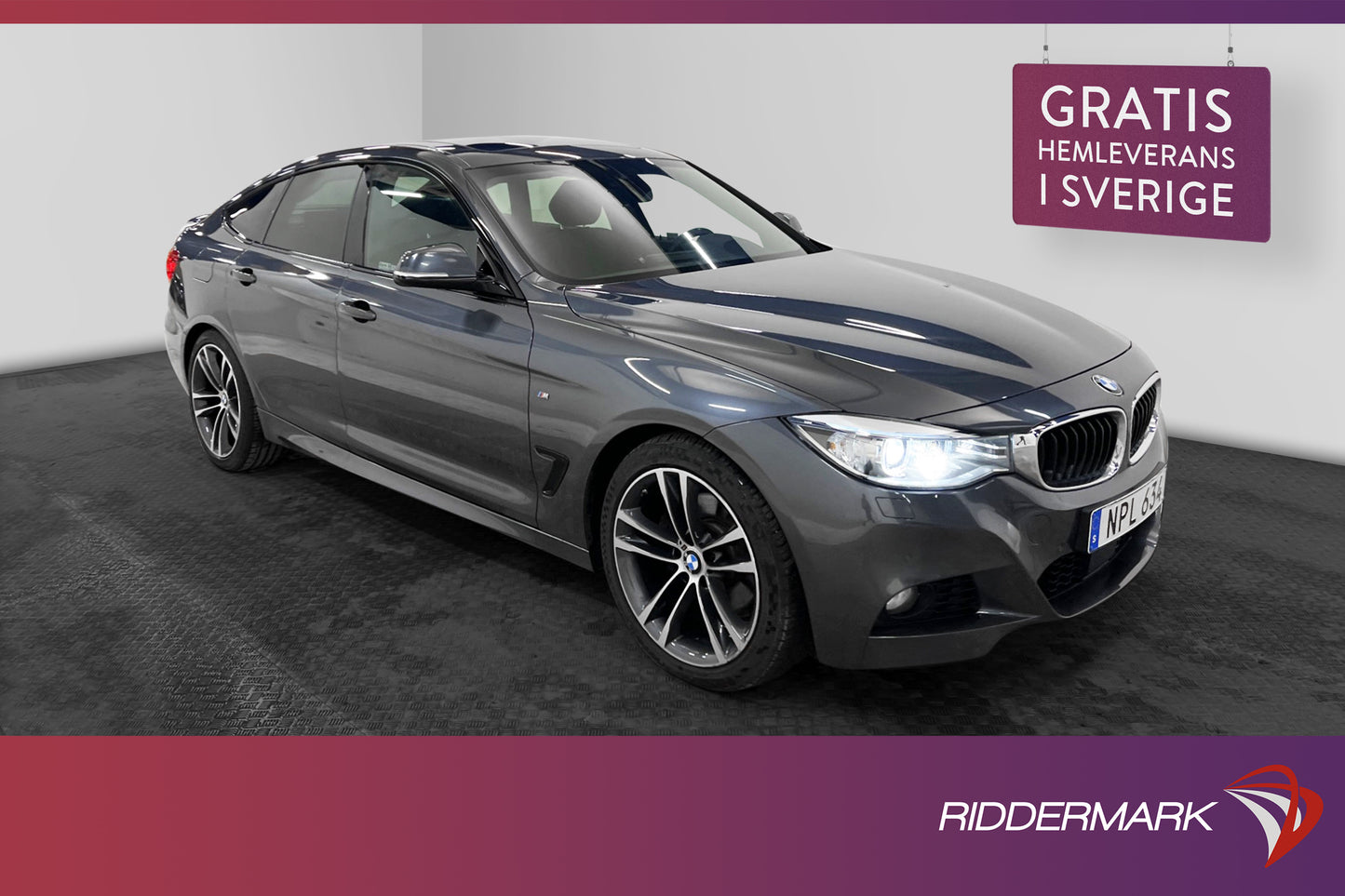 BMW 330 GT 258hk xDrive M-Sport H/K Pano Head Up B-Kamera