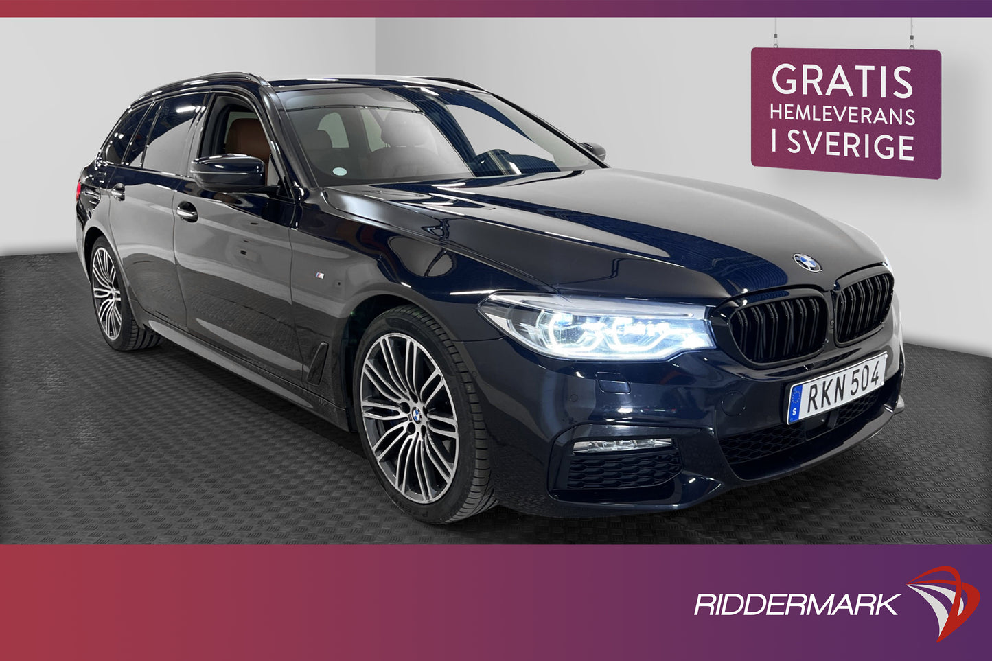 BMW 540i xDrive 340hk M Sport HUD 360° Keyless Drag Läder