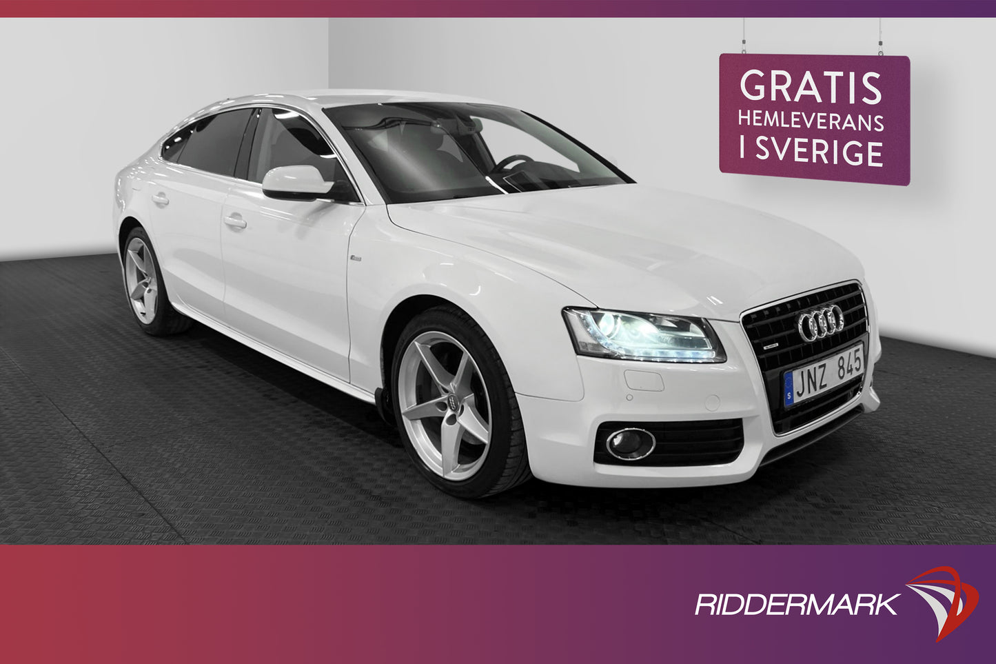 Audi A5 Sportback 3.0 TDI Quattro 239hk S-Line Drag H-skinn