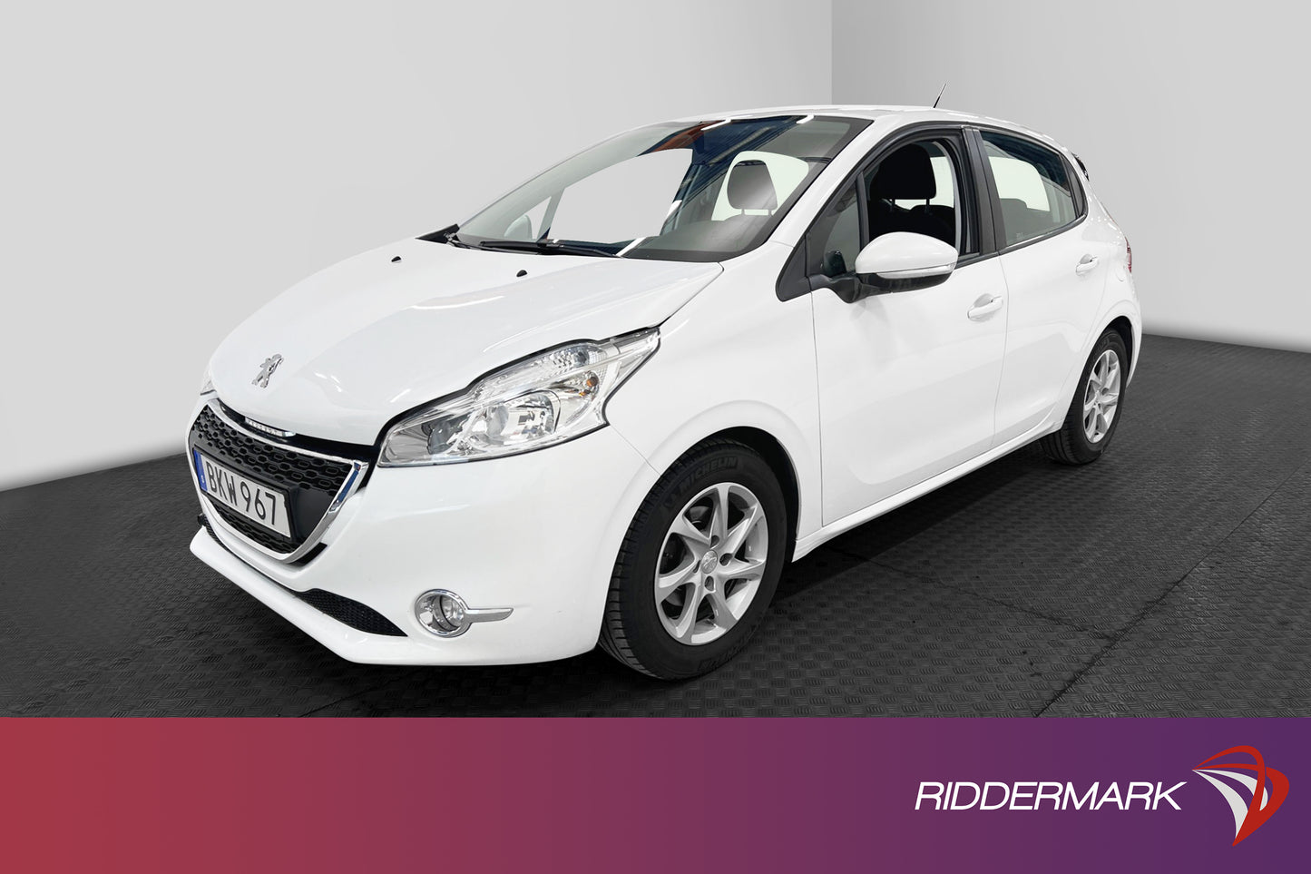 Peugeot 208 5-dörrar 1.2 VTi 82hk M&K-Värmare Välservad