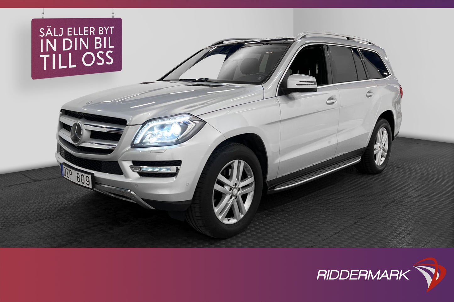 Mercedes-Benz GL 350 258hk 4M Nightvision Pano 7-sits Navi