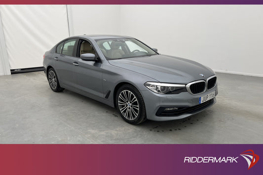 BMW 530 d xDrive 265hk Sportline Skinn B-Kamera Navi Drag