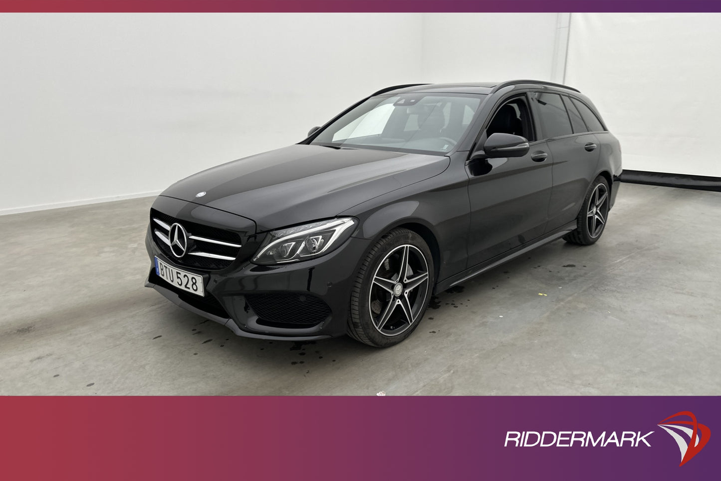 Mercedes-Benz C 220 T d 170hk AMG Pano Kamera Skinn Drag