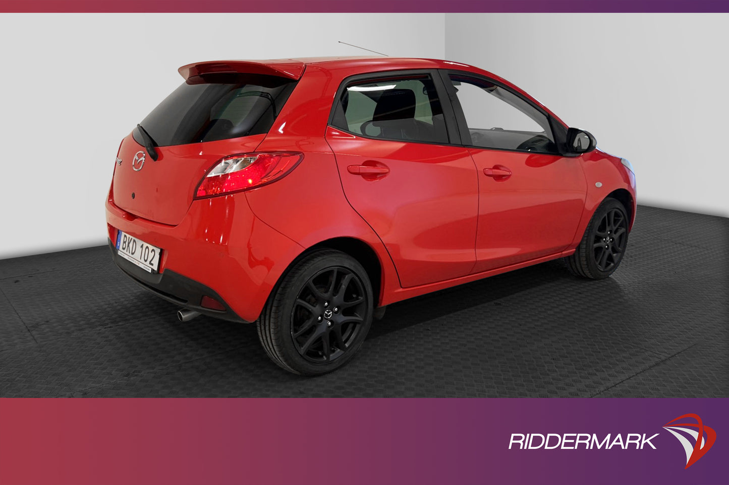 Mazda 2 1.3 MZR 84hk *Nyservad* Låga mil Kupévärme