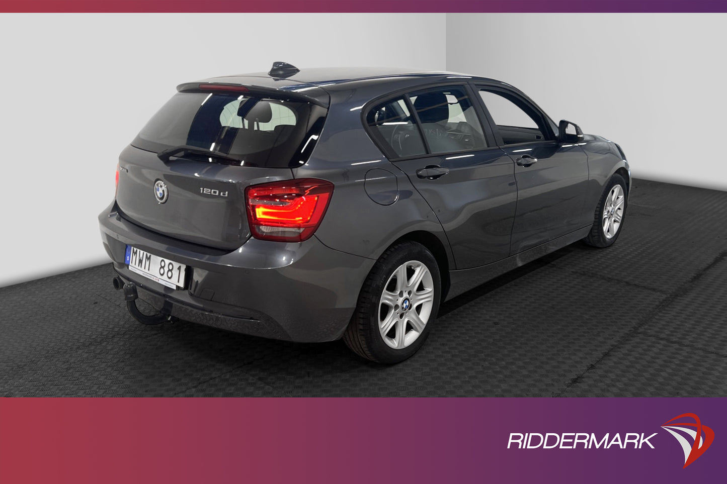 BMW 120 d 184hk xDrive Sport Line Dragkrok Välservad