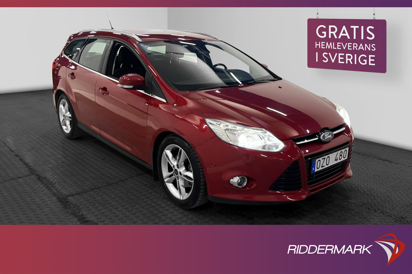 Ford Focus Kombi 2.0 TDCi 163hk M-värm Navi Drag