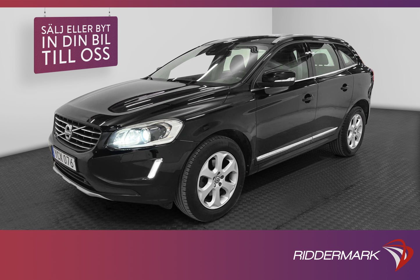 Volvo XC60 D4 190hk AWD Summum D-Värm Pano VOC Navi Skinn