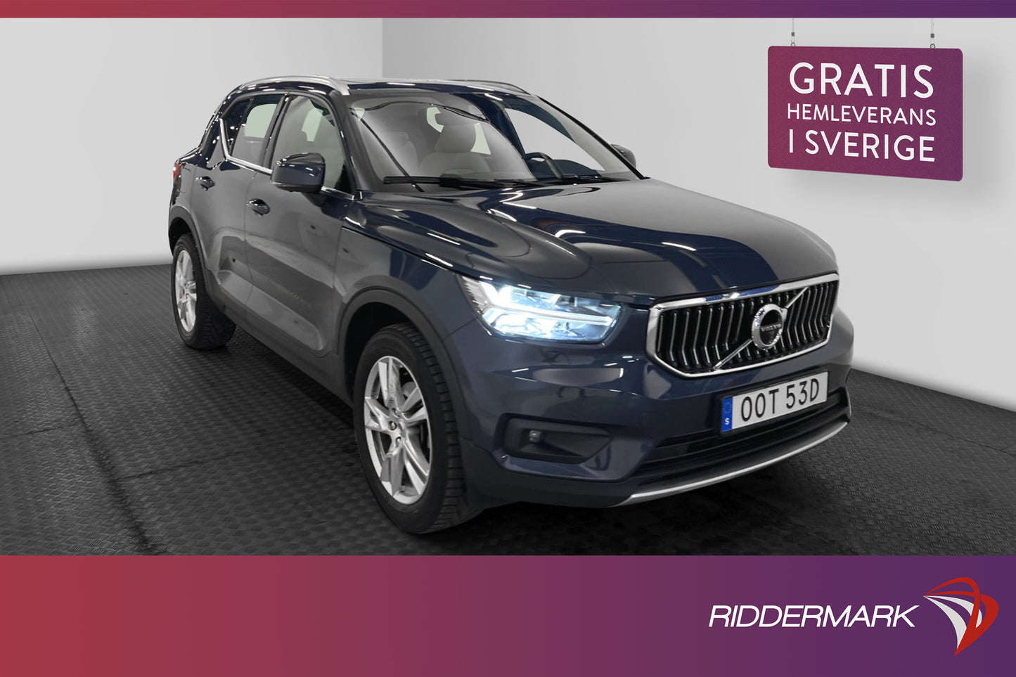 Volvo XC40 T2 129hk Inscription VOC H/K Pano Kamera Skinn