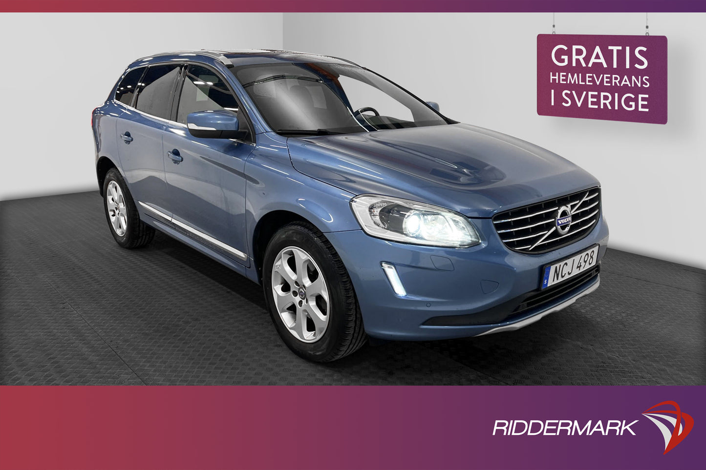 Volvo XC60 D4 AWD 190hk Summum D-värm VOC Pano Navi