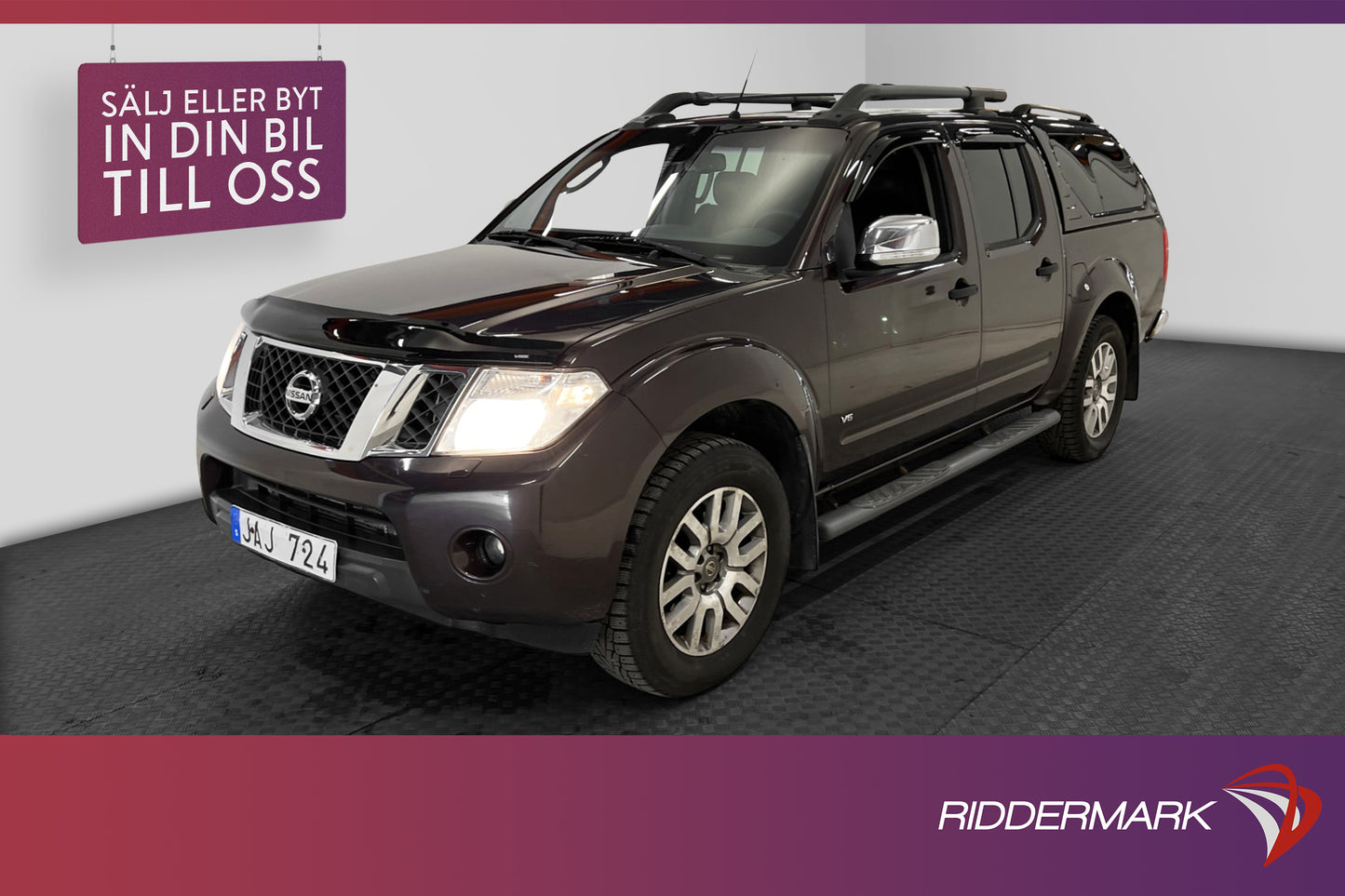 Nissan Navara 3.0 V6 231hk 4x4 Dragkrok Skinn Navi B-kamera