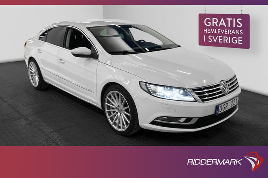 Volkswagen CC 2.0 TDI 170hk Premium Halvskinn Drag Välservad