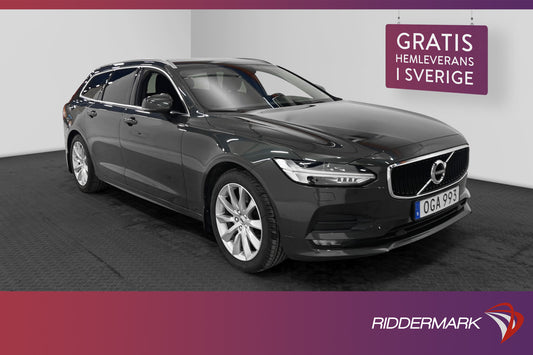 Volvo V90 T4 190hk Advanced Kamera Navi Rattvärme Välservad