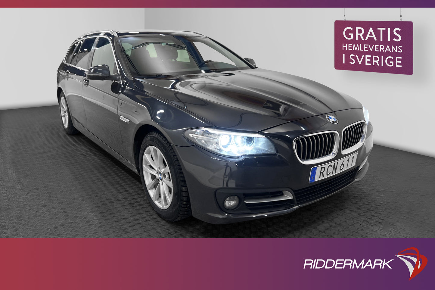 BMW 530d Touring 258hk xDrive D-värm Navi Drag Skinn