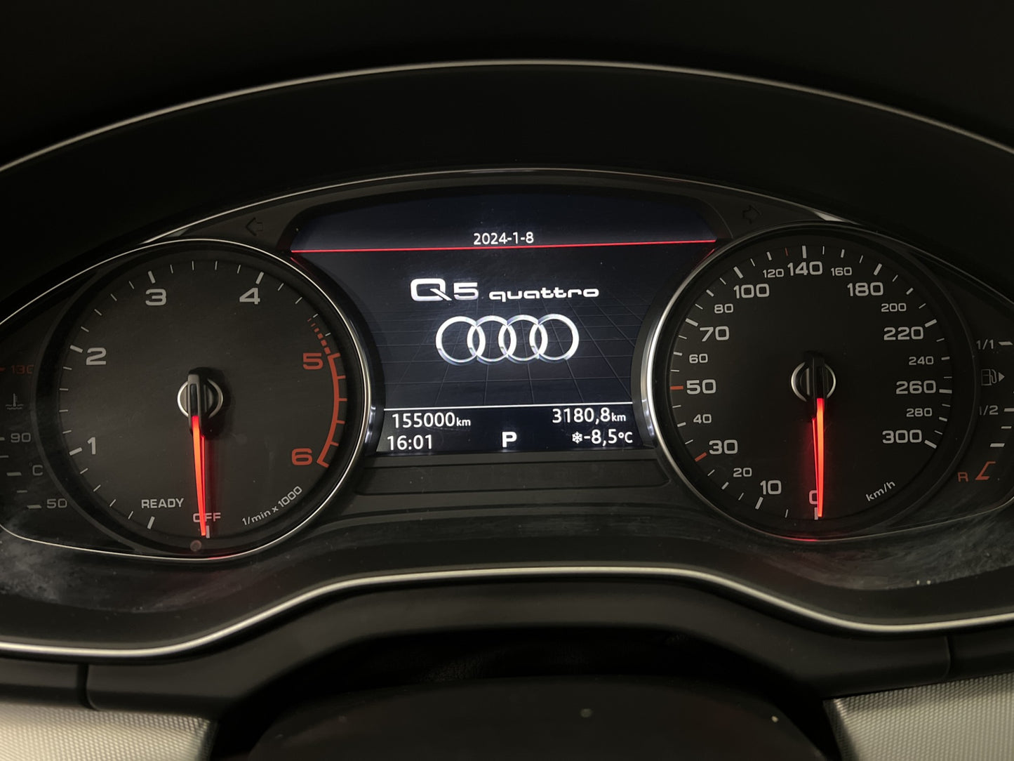 Audi Q5 2.0 TDI Q 190hk Proline Sensorer Drag Välservad