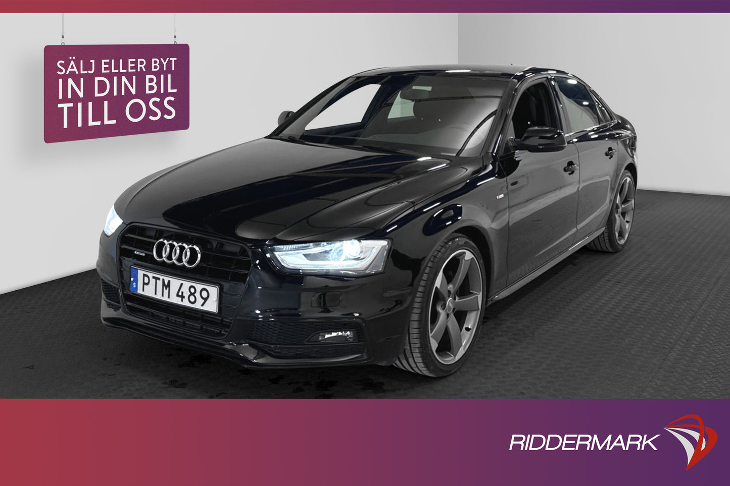 Audi A4 Sedan 2.0 TDI quattro Proline Sensorer Dragkrok